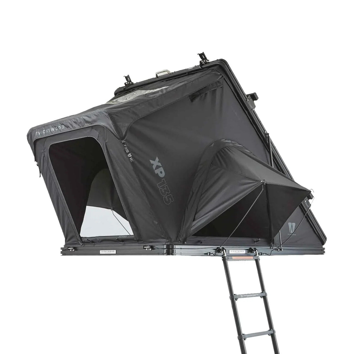 Alu Hartschalen Dachzelt CUMARU XP 135 All Black