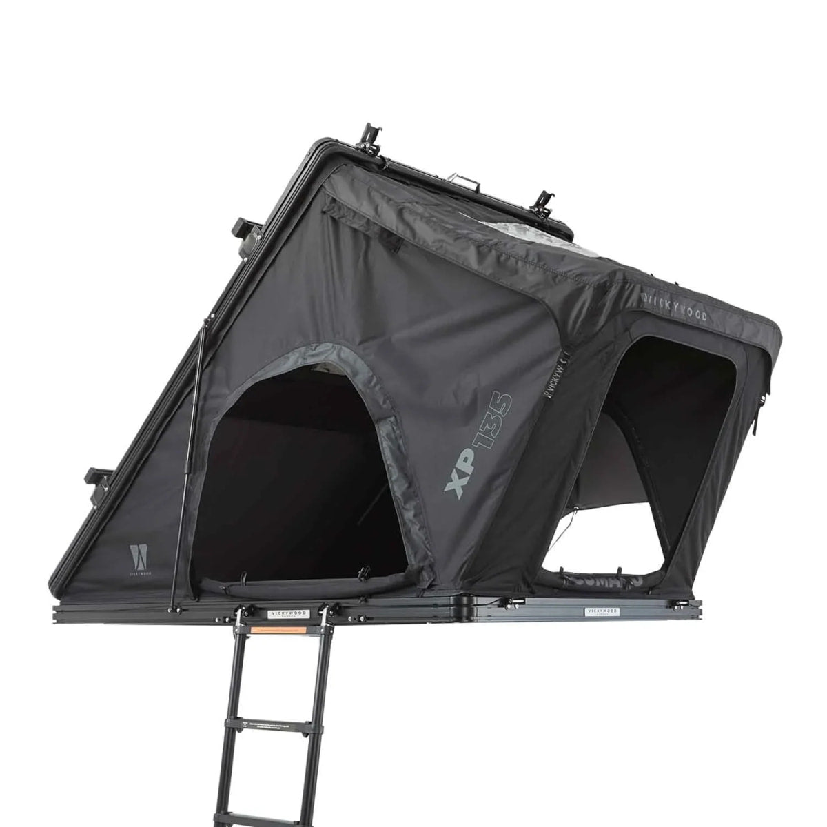 Alu Hartschalen Dachzelt CUMARU XP 135 All Black