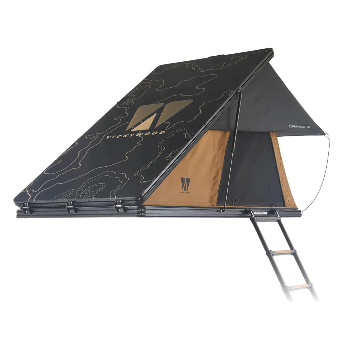 Alu Triangle Hartschalen Dachzelt CUMARU LIGHT 152 ECO