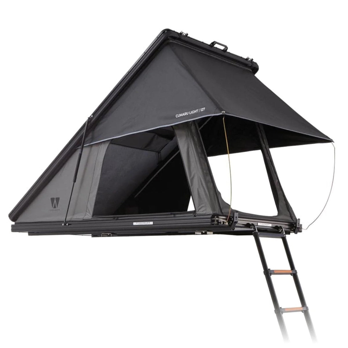 Alu Triangle Hartschalen Dachzelt CUMARU LIGHT 152 ECO grau