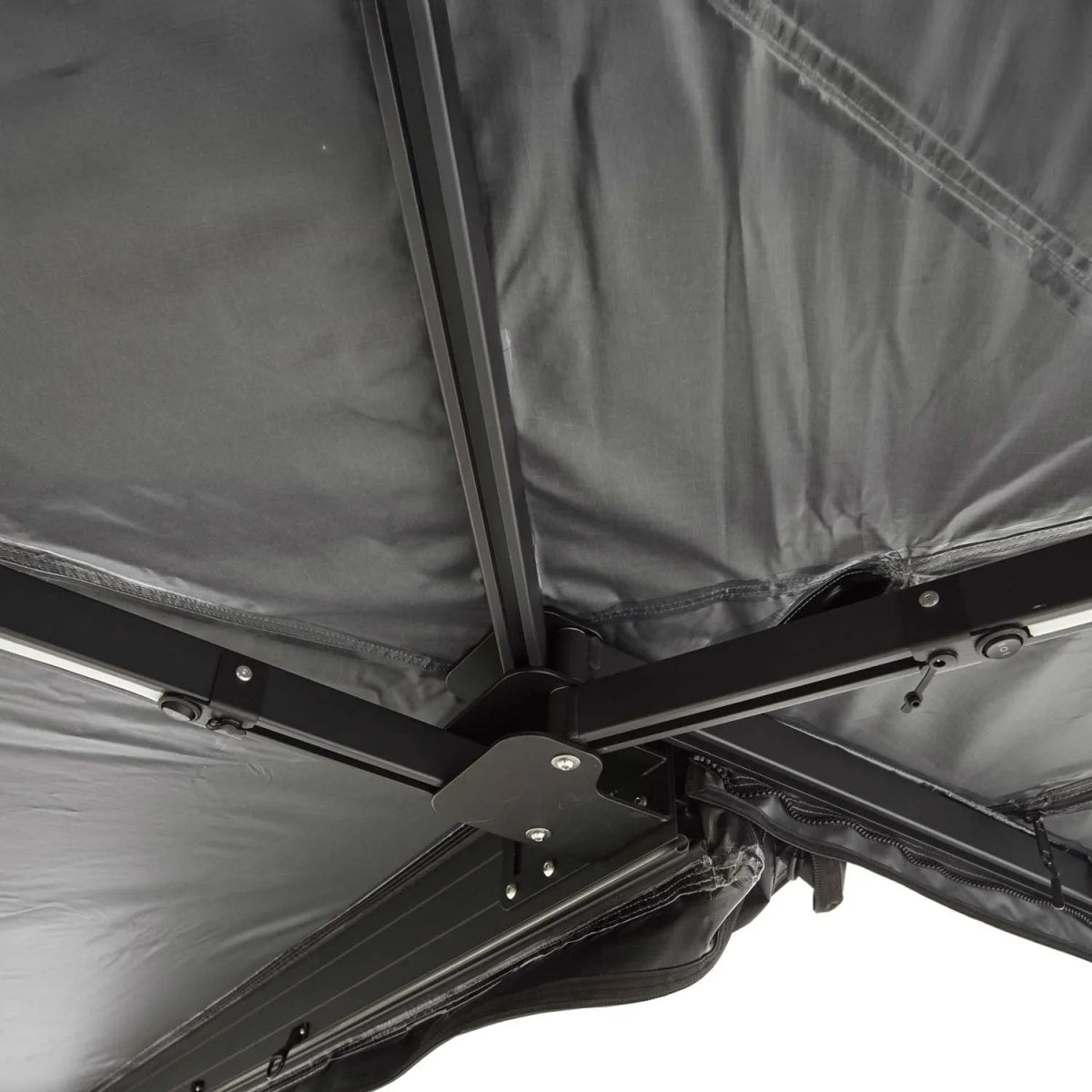 Auto Seitenmarkise 270° LEAF Links 250 cm grau - Markisen