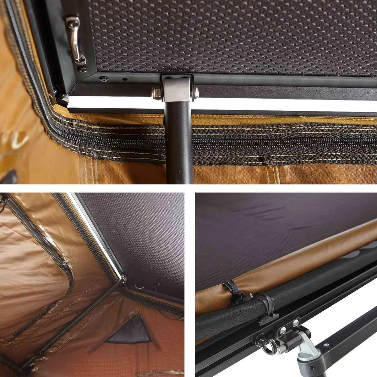 Bundle-Deal Dachzelt Vickywood CUMARU UP 145 + Thermo-Innenzelt – Dachzelt-Set