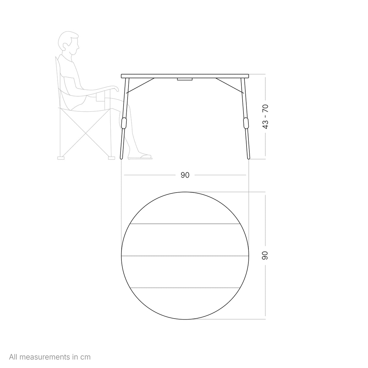 Campingtisch Quick Kimmy von qeedo – Tisch