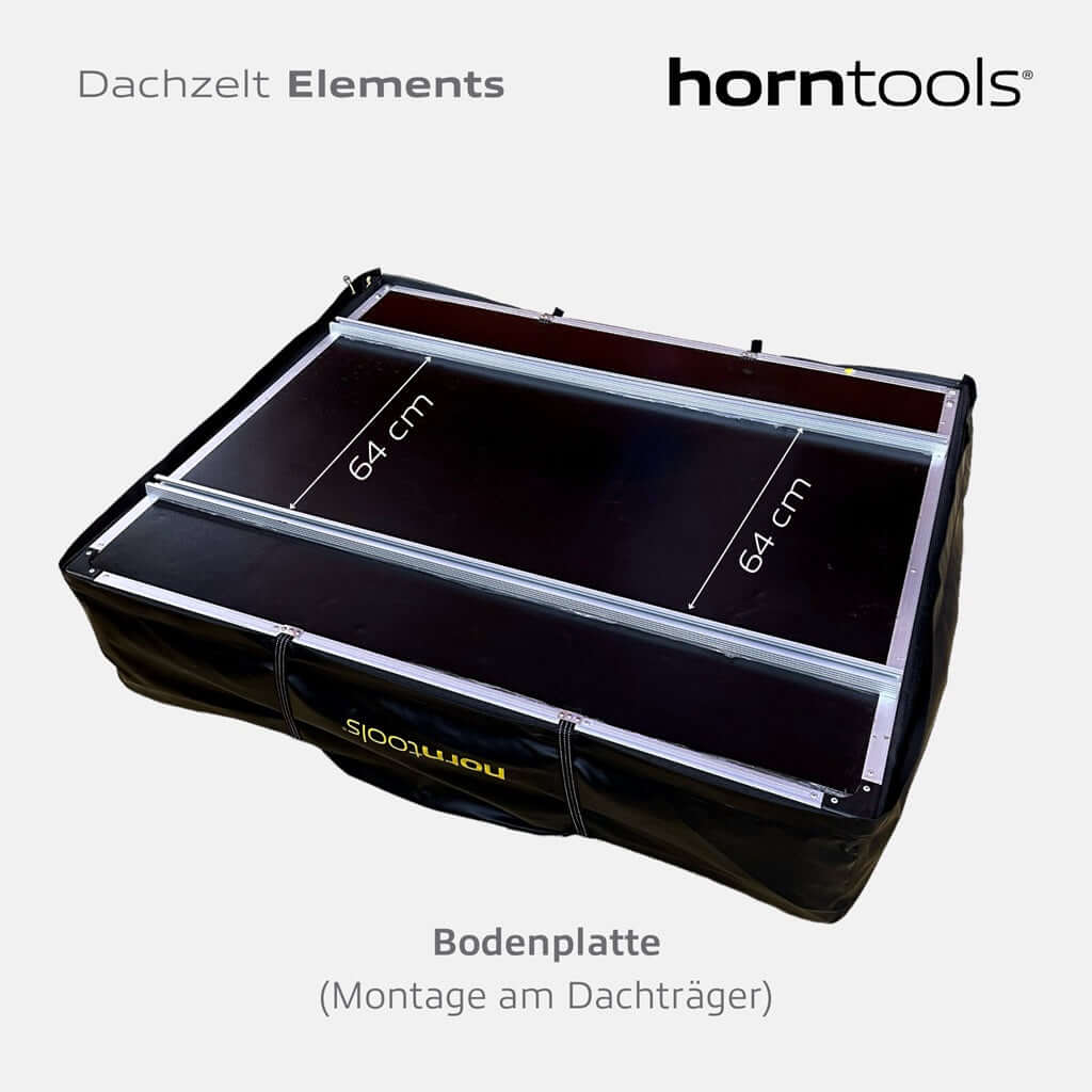 Dachzelt Elements Gen II 220 cm Midnight Stone von horntools – Dachzelt