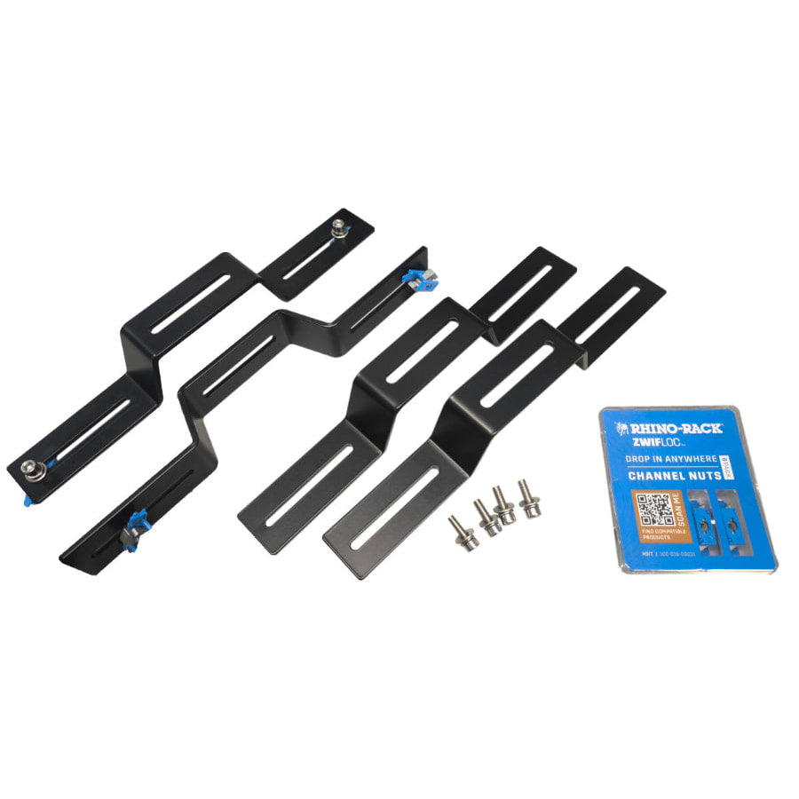 Dachzelt Halter Set für Rhino Rack Plattformen - Befestigung