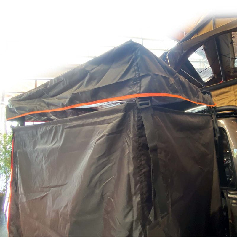Duschzelt 100cm mit Regenhaube von Vickywood - Duschzelt