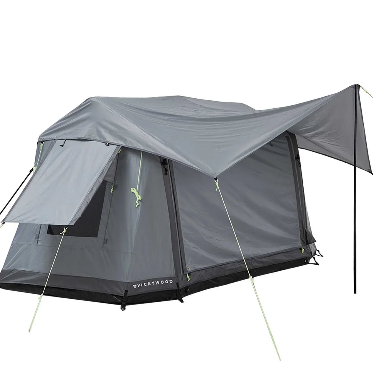 Freistehendes Campingzelt aufblasbar 140 grau – Campingzelt