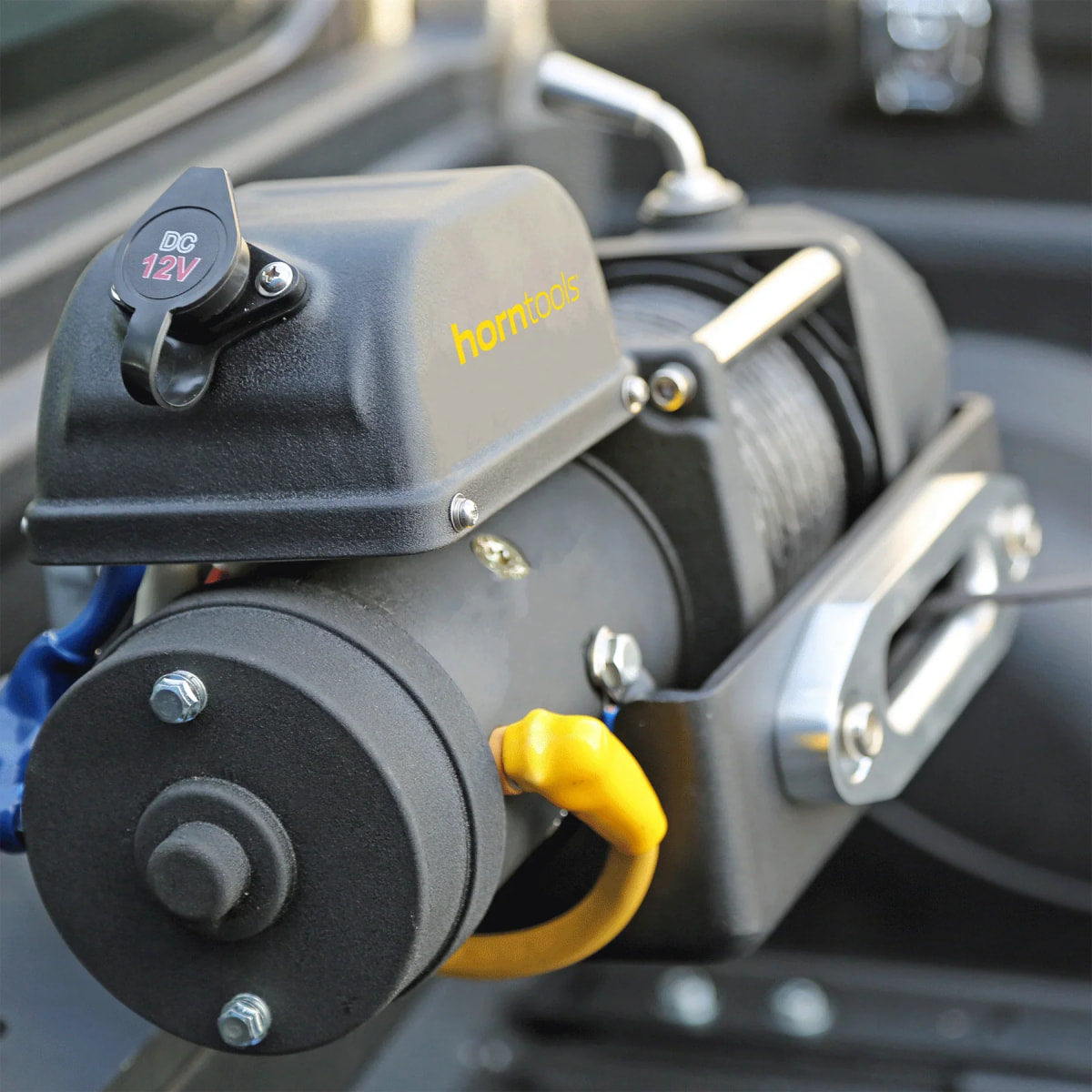 Heckwindenträger für Pickups mit Seilwinde