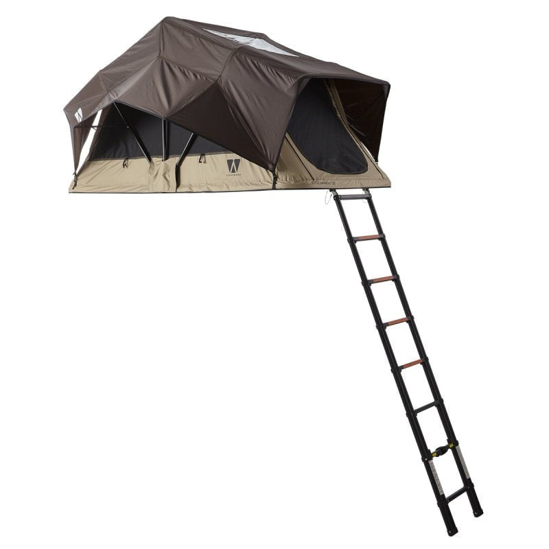 Leichtbau Dachzelt Little Bamboo 125 coffee - Klappdachzelt