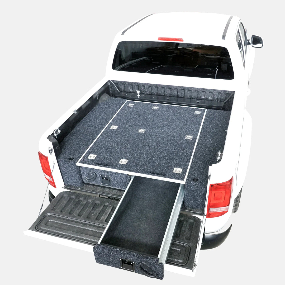 PickUp Schublade mit Zentral Top Auszug 130x100cm - Auszüge