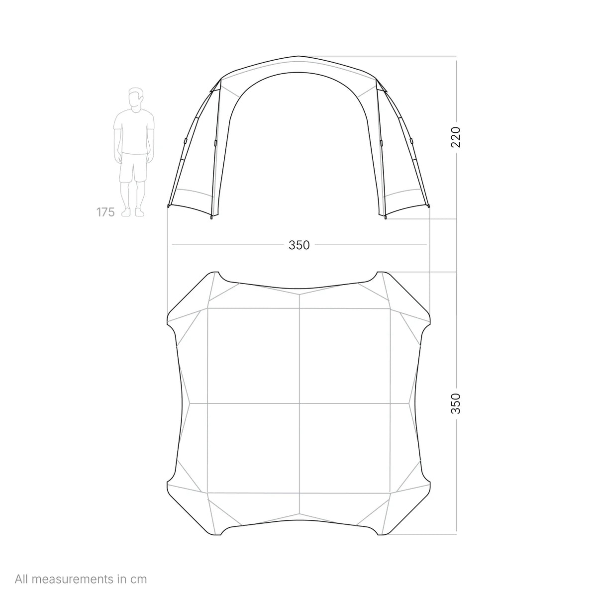 Quick Space Pure – Vorzelt