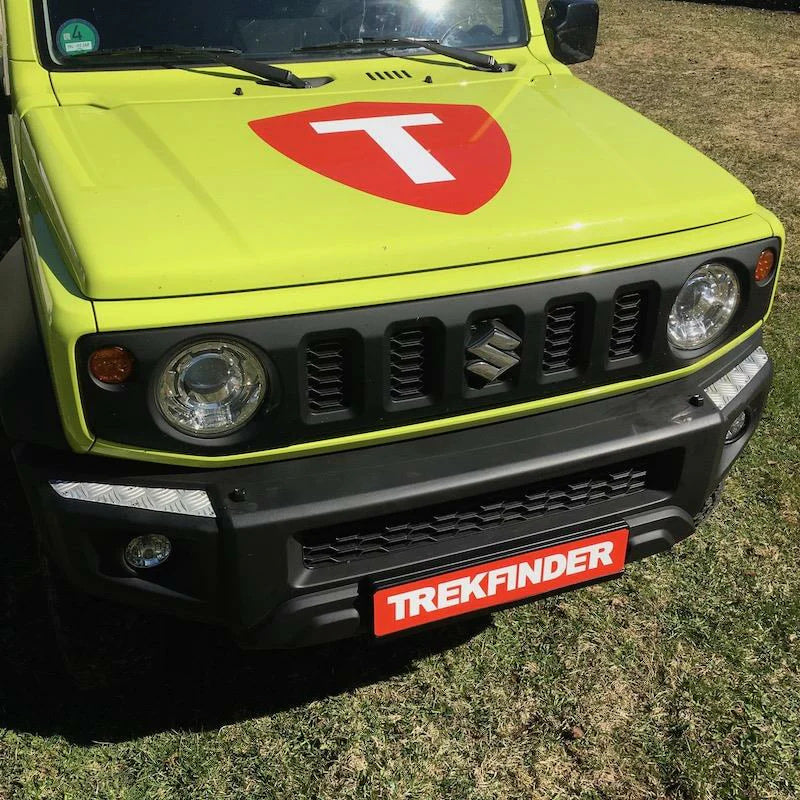 Riffelblechauflagen für SUZUKI Jimny II Stoßstange vorne