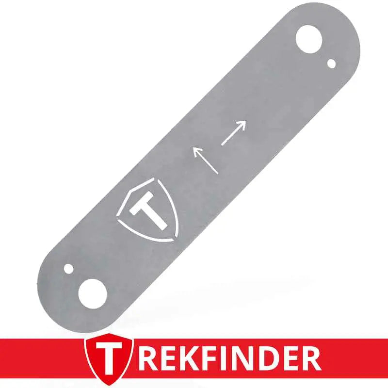 Schablone zum Einbau der Längslenkerbuchsen TREKFINDER