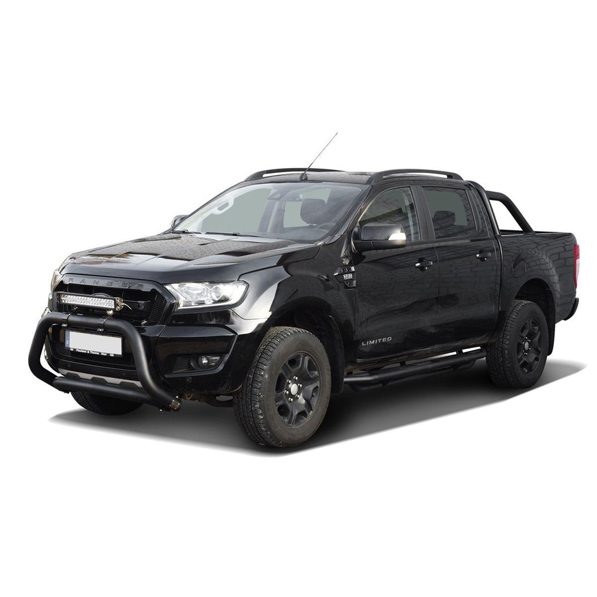 Schwarz matte Rock Rails für Ford Ranger 2012-2022 – Bild 5