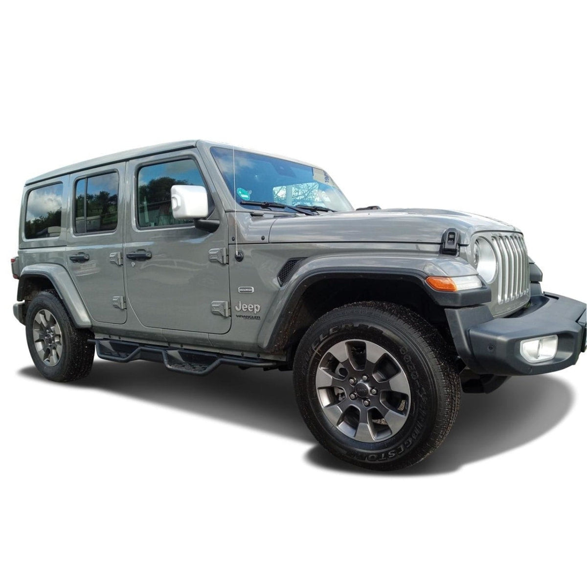 Schwellerrohre schwarz matt für Jeep Wrangler JL 4-Türer – Bild 5