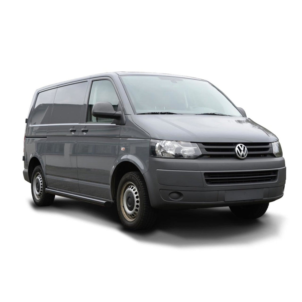 Schwellerrohre schwarz Ø 76 mm für VW T5 – Bild 1