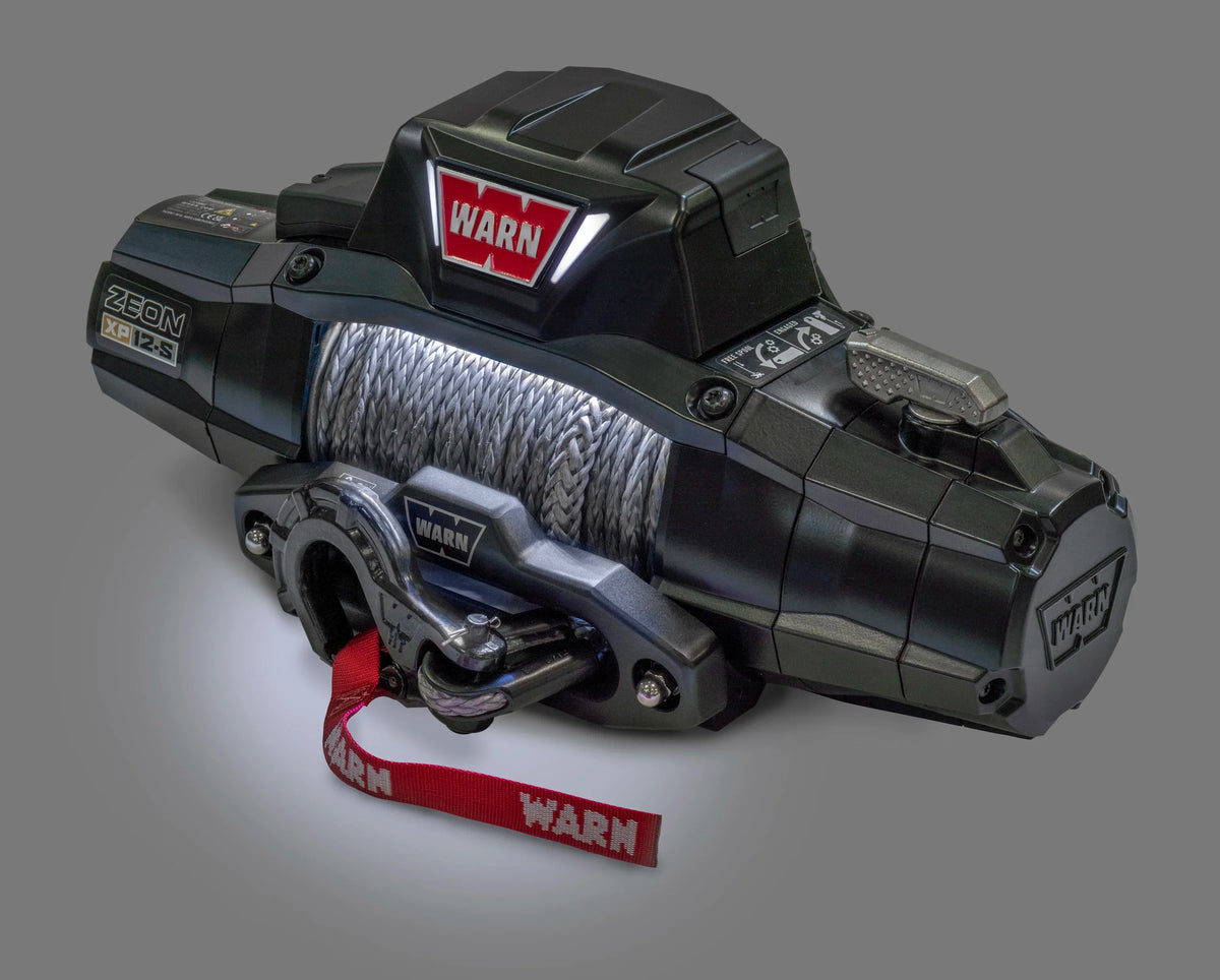 SEILWINDE WARN XP 12 12V 5.443 kg Zugkraft inkl. Kunststoffseil – ZEON - Seilwinden