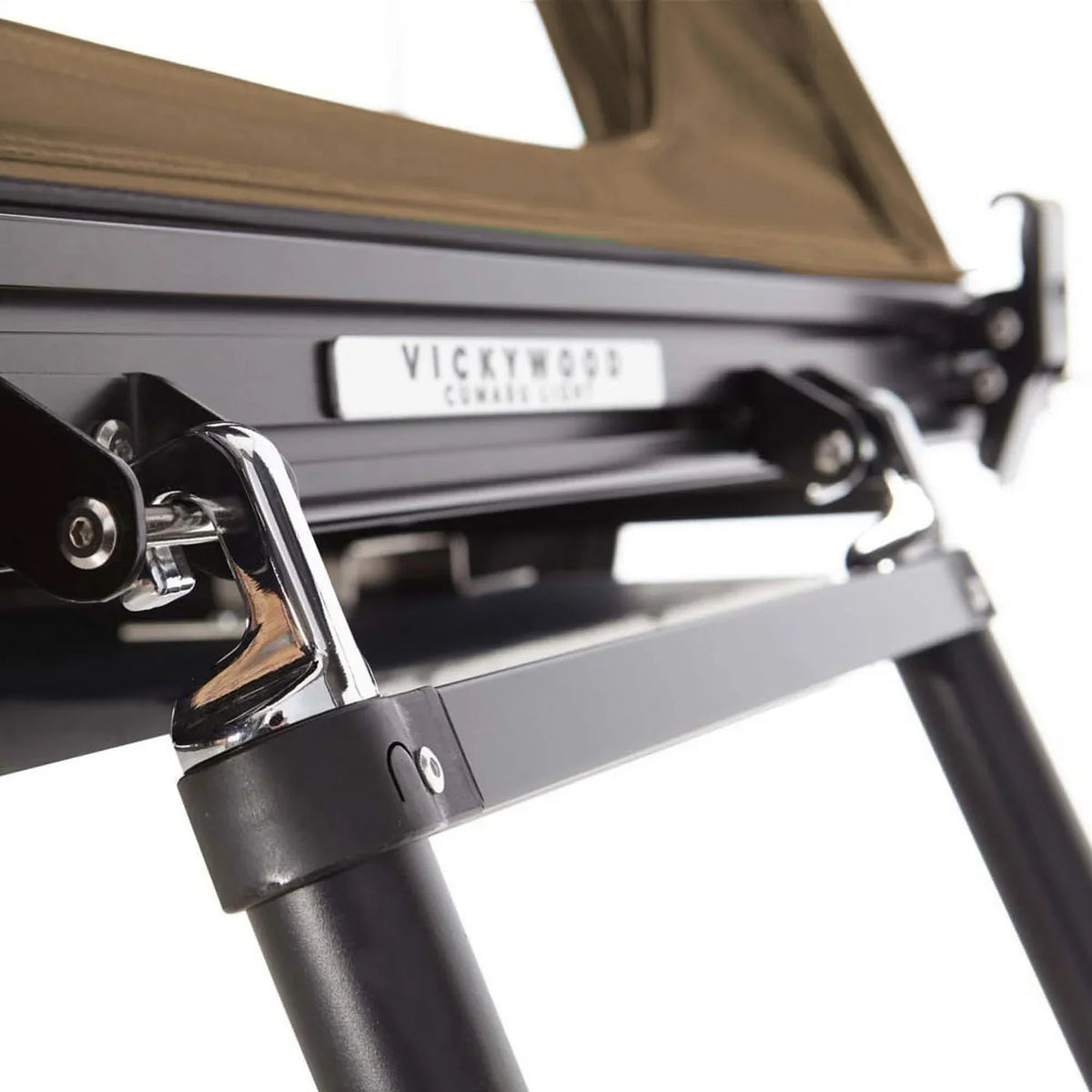 Teleskopleiter Aluminium 230cm schwarz Dachzelt Camping mit Haken – Teleskopleiter