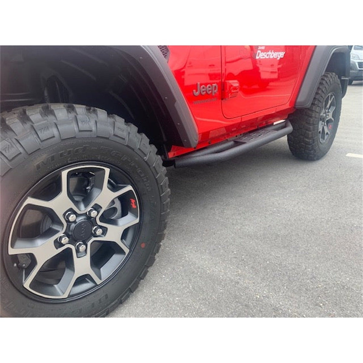 Trittbretter schwarz für Jeep Wrangler JL 2-Türer – Bild 6