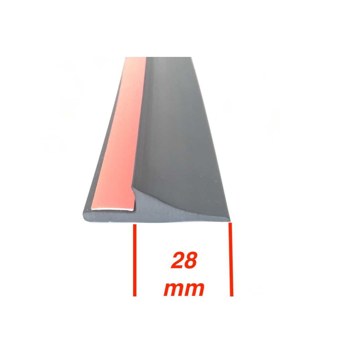 Kotflügelverbreiterung -4 Stück- je 150cm lang in 28mm