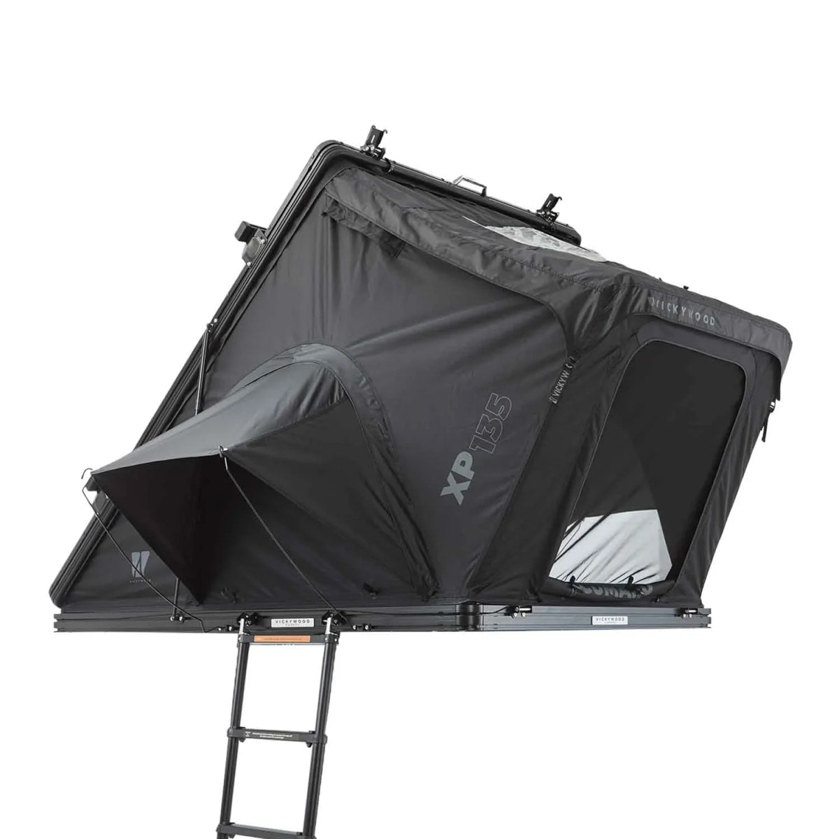 Alu Hartschalen Dachzelt CUMARU XP 135 All Black