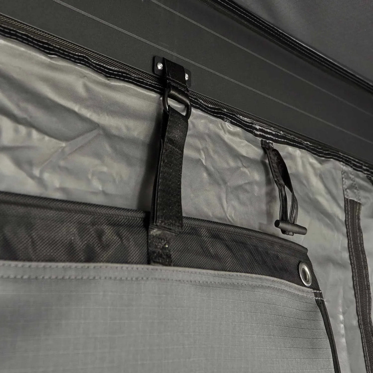 Auto Seitenmarkise 180° LEAF 200 cm grau - Markisen