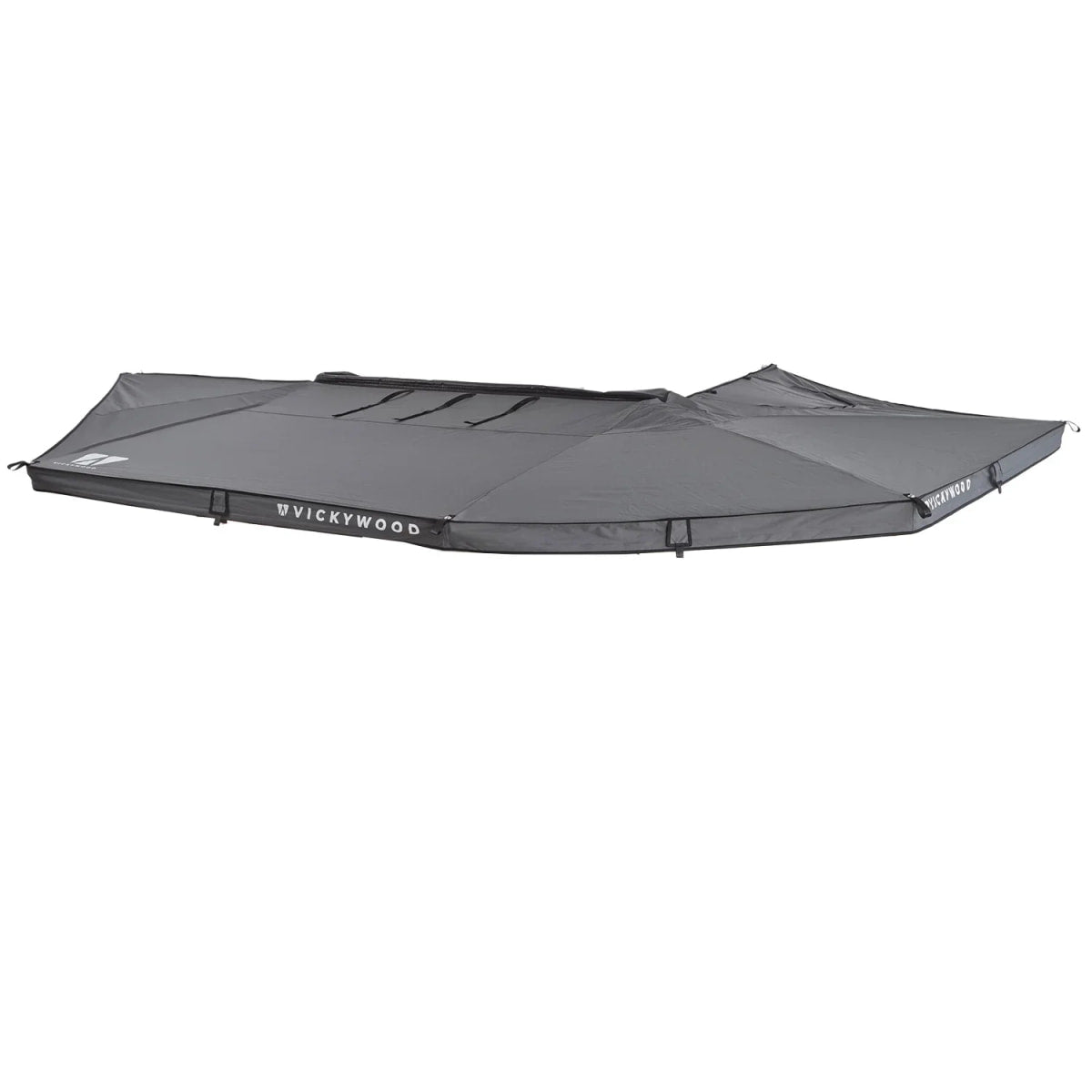 Auto Seitenmarkise 270° LEAF EXTENDED Links 200 cm grau