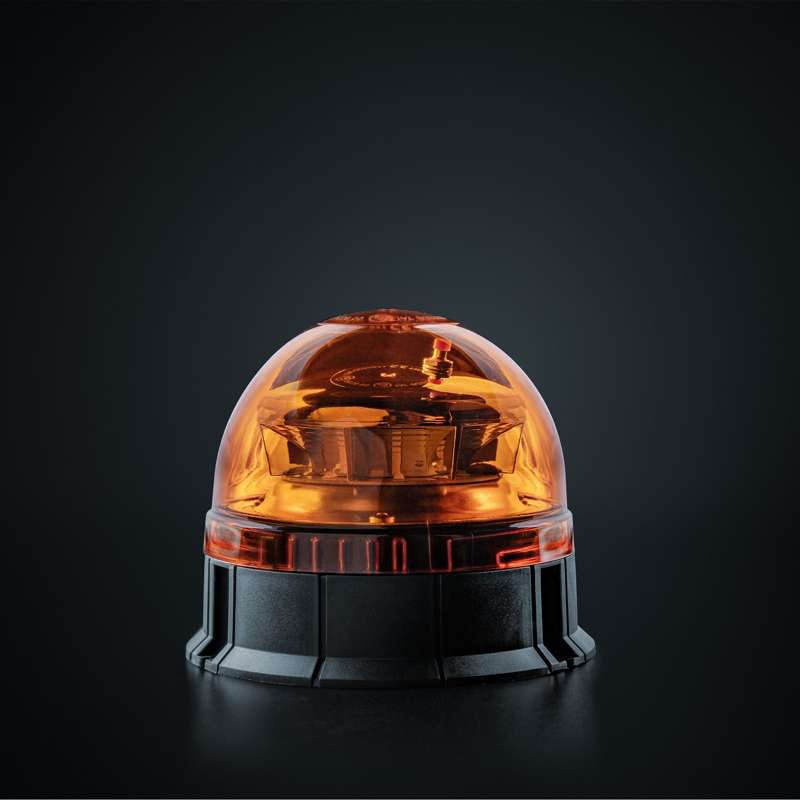 BIG ENERGY WARNING LIGHT BEACON AMBER BEFESTIGUNG