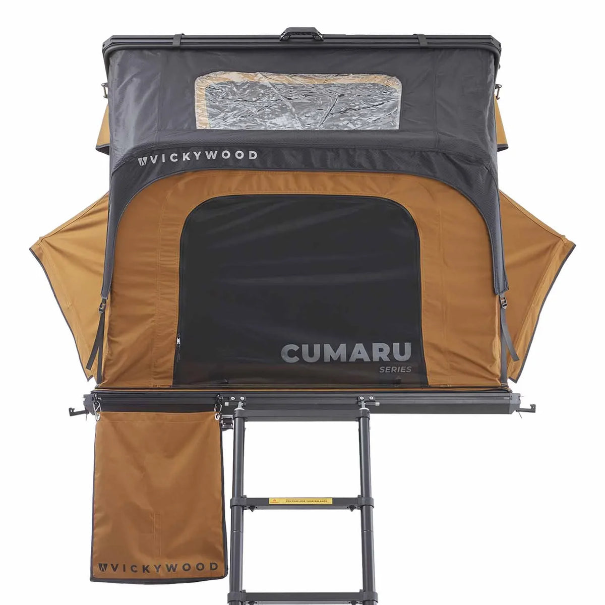 Bundle-Deal Dachzelt Vickywood CUMARU UP 145 + Thermo-Innenzelt – Dachzelt-Set