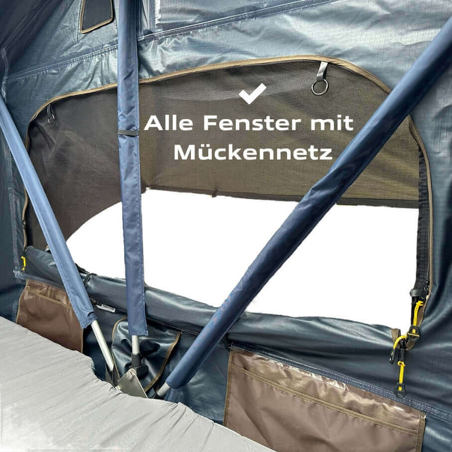 Dachzelt Elements Gen II 140 cm Ocean von horntools – Dachzelt