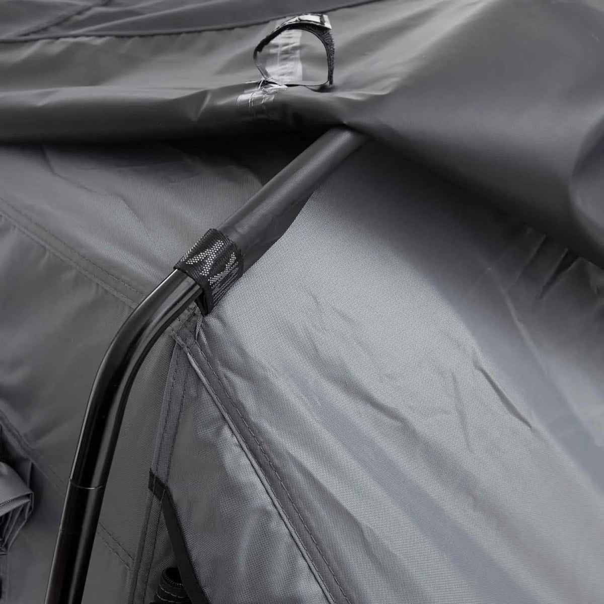 Freistehender Zeltraum zu Seitenmarkise 170 cm grau