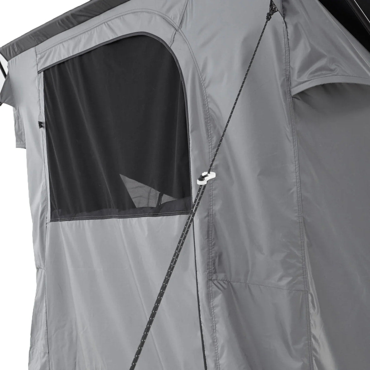 Freistehender Zeltraum zu Seitenmarkise 170 cm grau