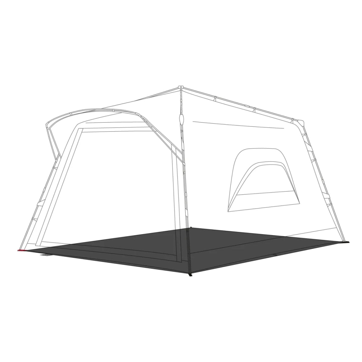 Groundsheet für qeedo Quick Villa L/Base/Motor Free