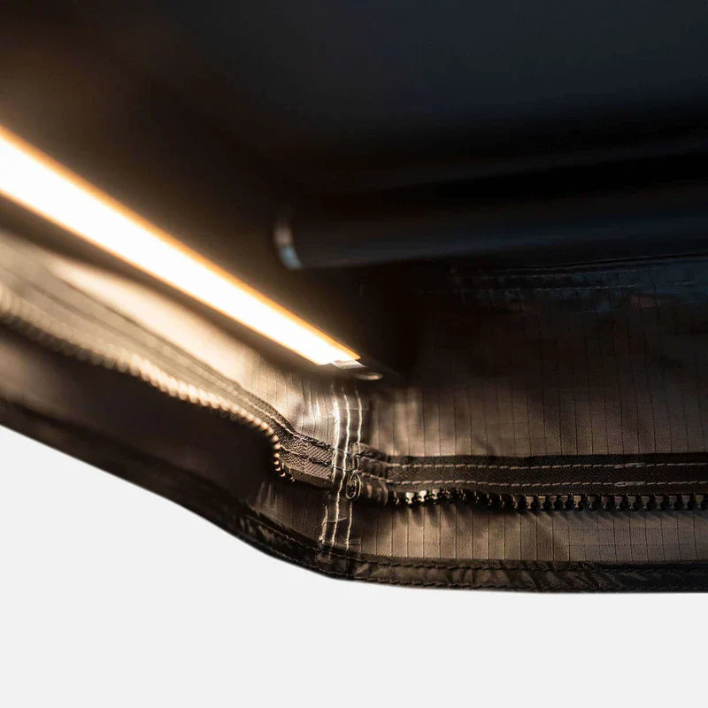 Heckmarkise Horizon Straight 1,5 m (freitragend) mit Sonnensegel – Markisen