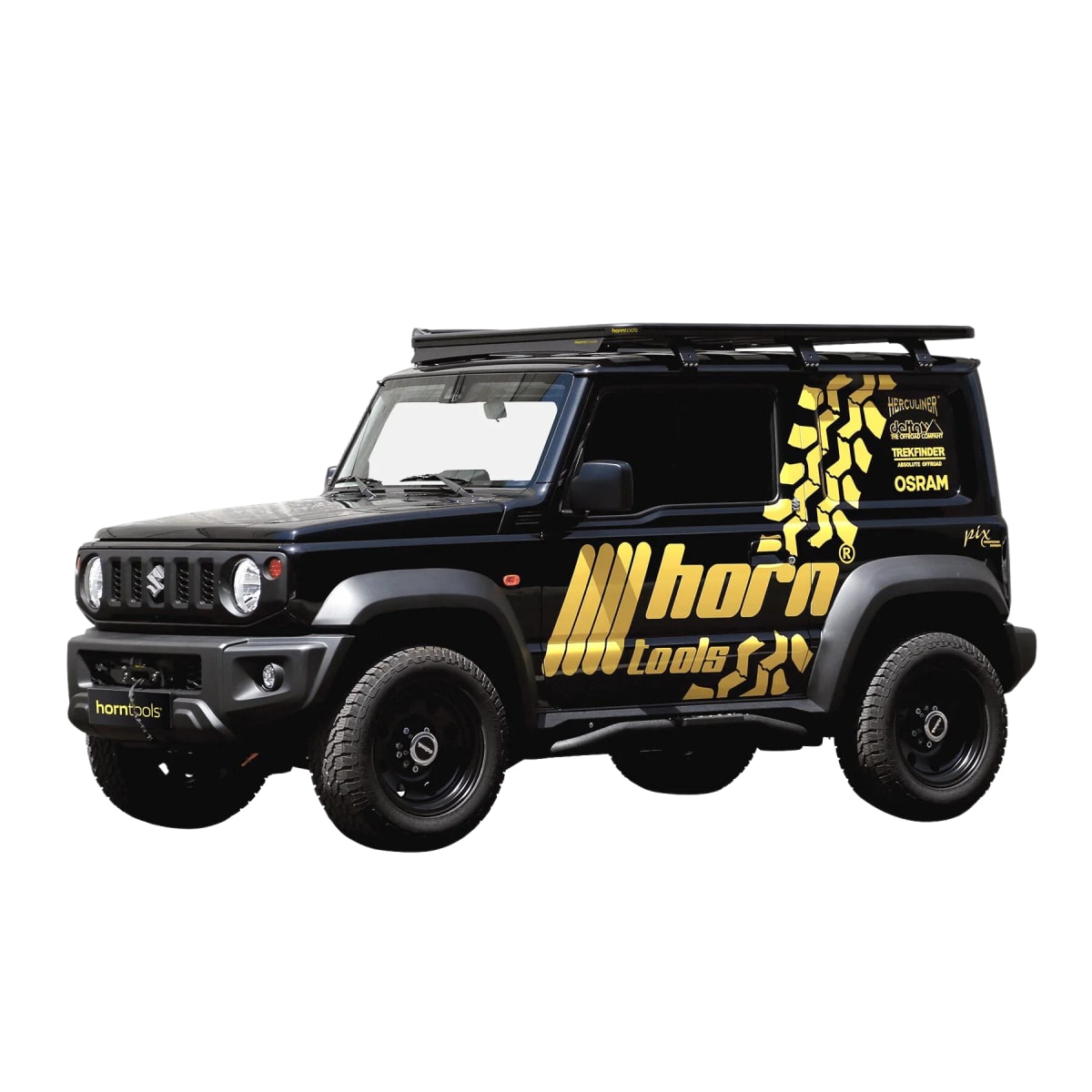 Horntools Dachträger ExRoof Suzuki Jimny GJ/HJ flach Alu