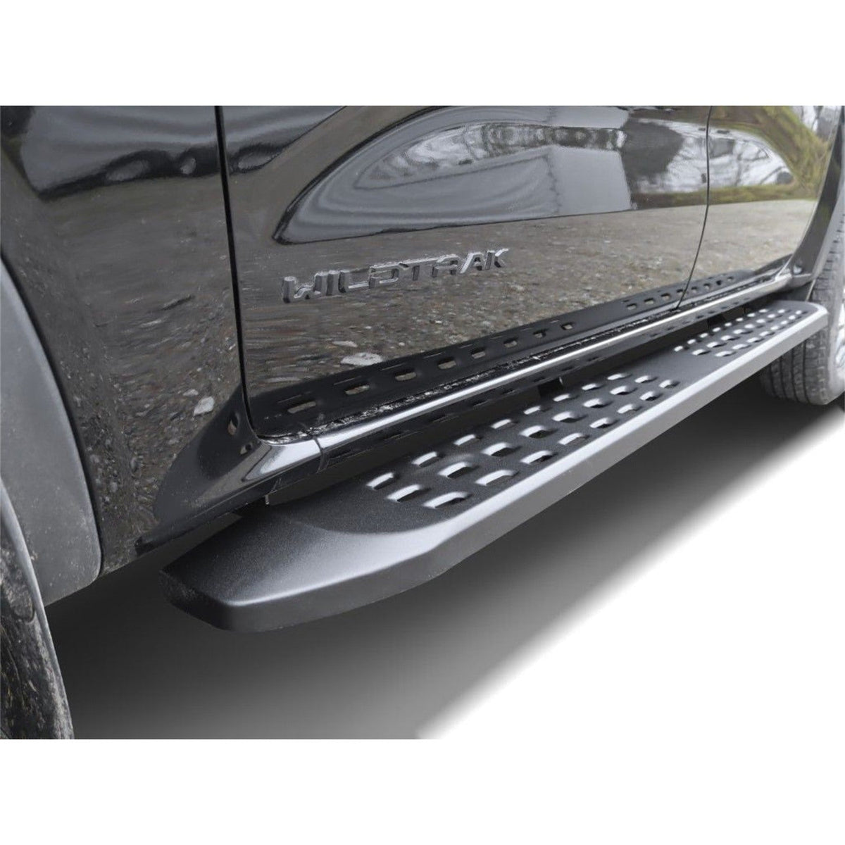 Schwarz matte Trittbretter für Ford Ranger ab 2012 – Bild 6