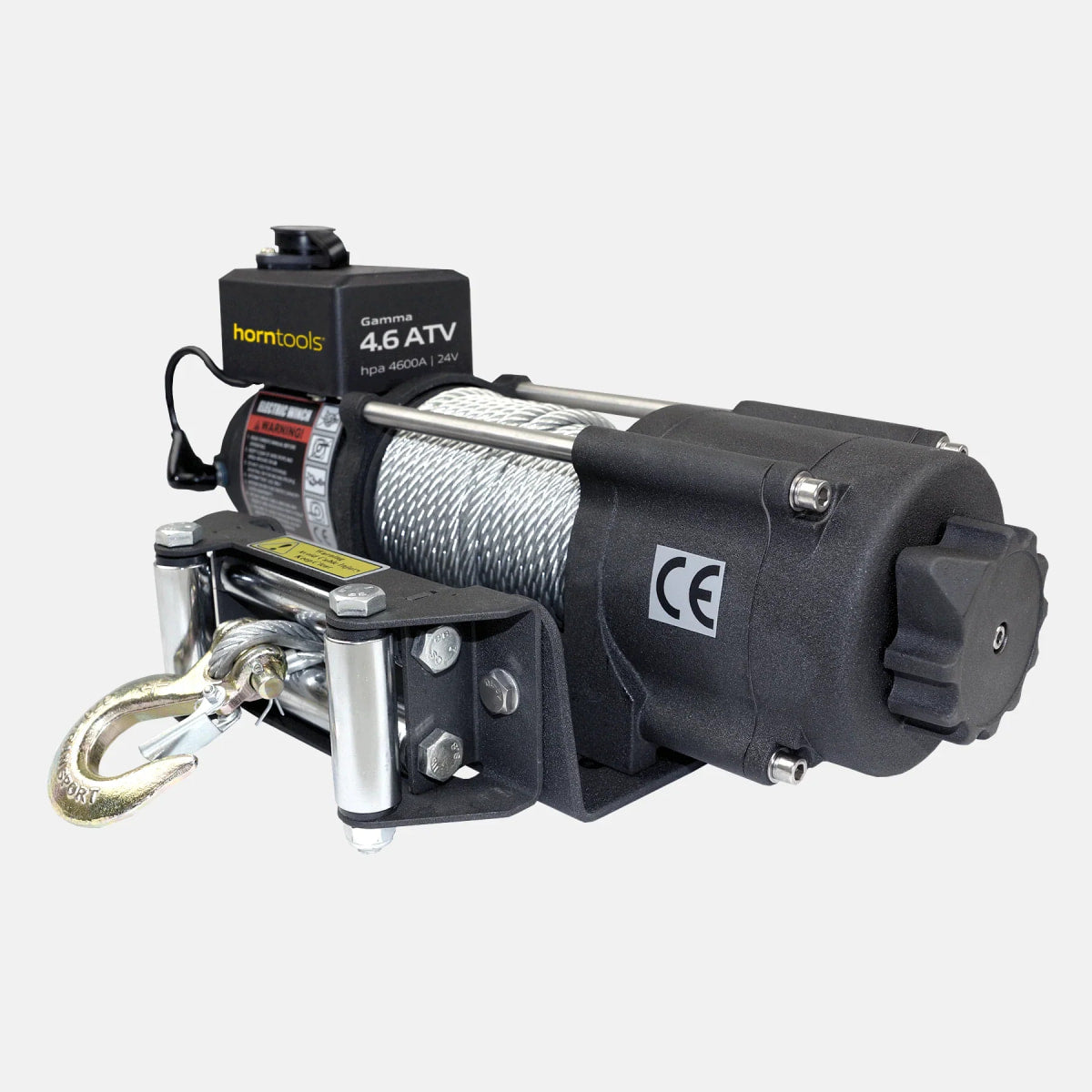 Seilwinde Gamma 2,0 Tonnen ATV - 24V / Kunststoffseil