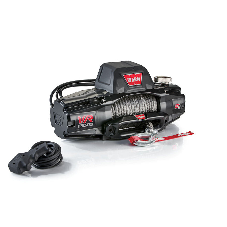 SEILWINDE WARN VR EVO 8S 12V 3.629 KG ZUGKRAFT
