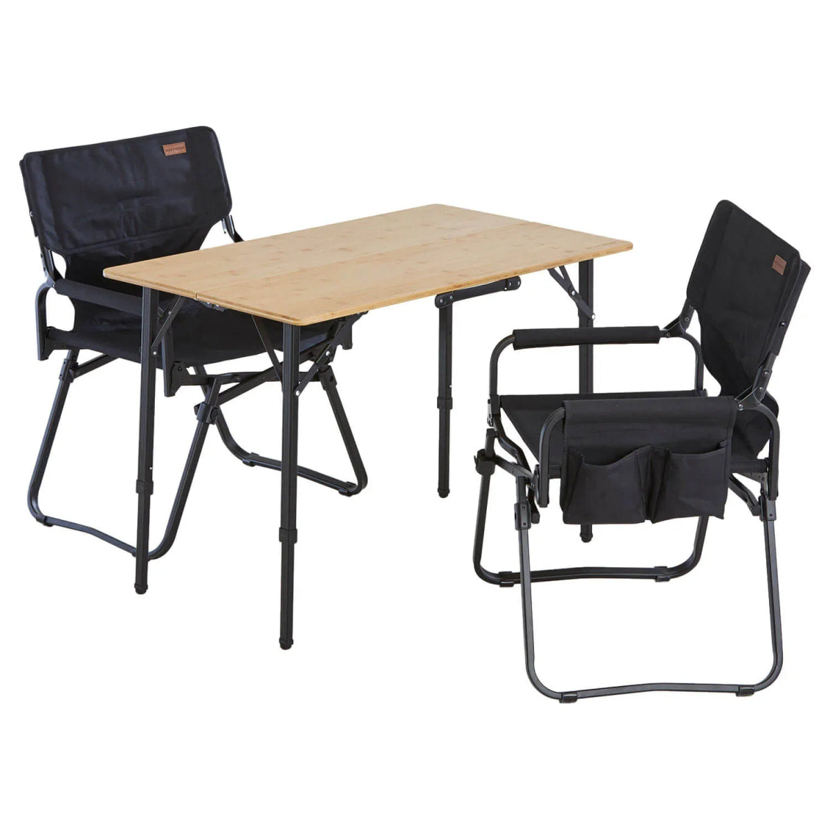 Set Campingstuhl und Tisch von Vickywood - Set aus Tisch
