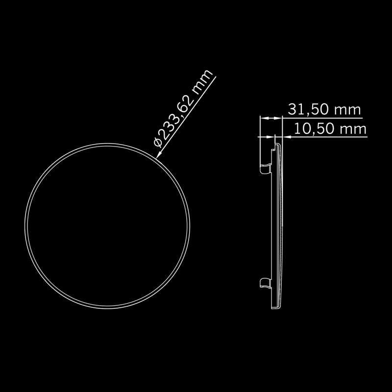 SIBERIA NR/XP LENS COVER 7″ - Lens