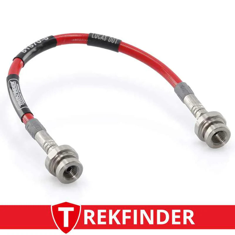 Stahlflexbremsleitung TREKFINDER für SUZUKI Jimny II