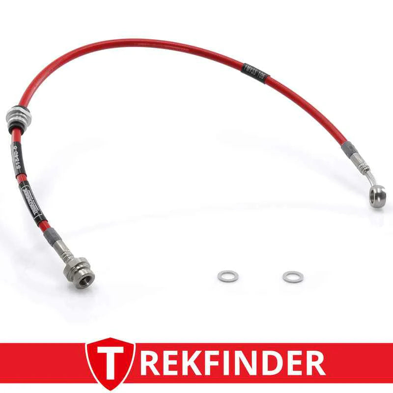 Stahlflexbremsleitung TREKFINDER für SUZUKI Jimny II