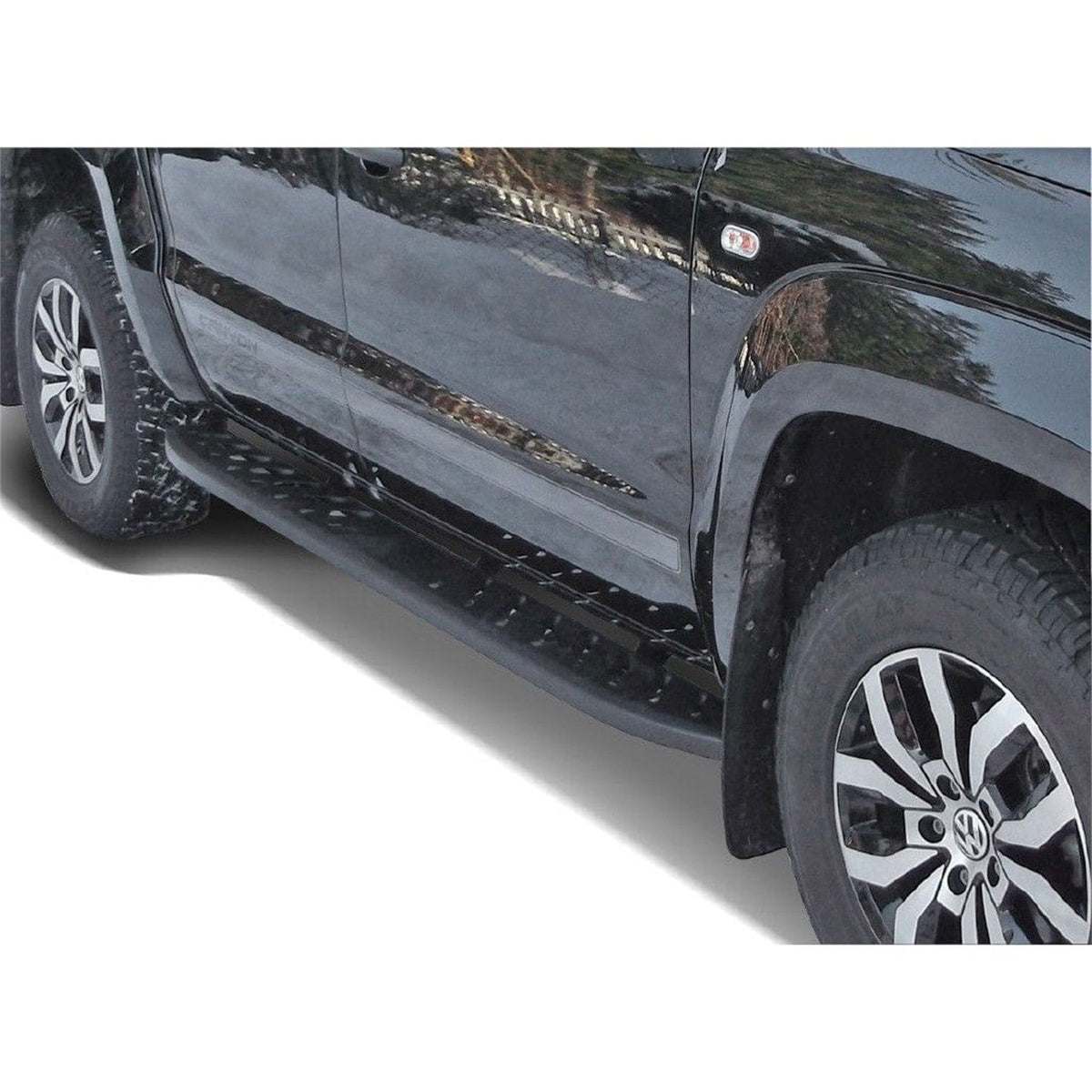 Trittbretter schwarz matt für VW Amarok 2010-2020 – Bild 2
